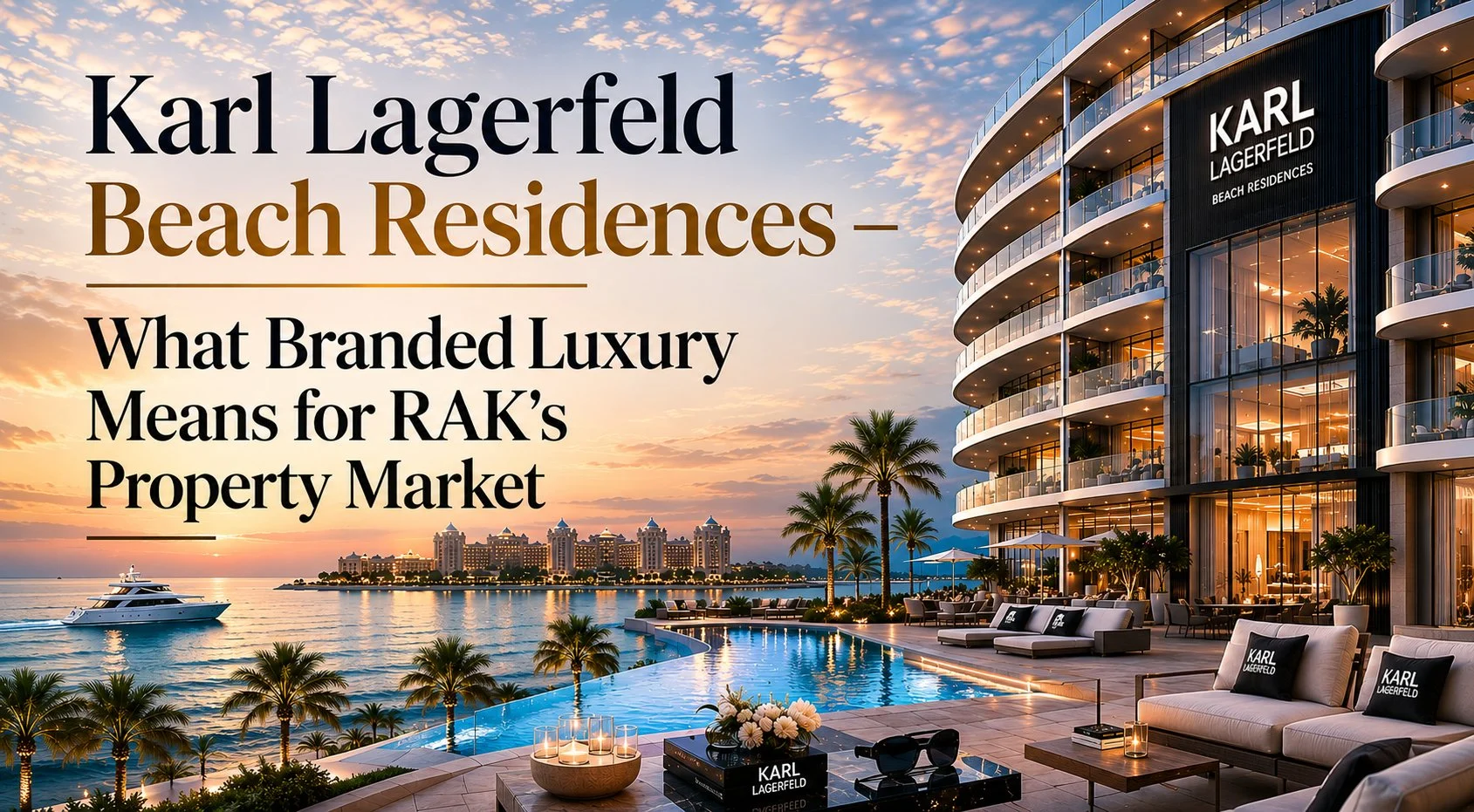 Karl Lagerfeld Beach Residences - What Branded Luxury Means for RAK's Property Market