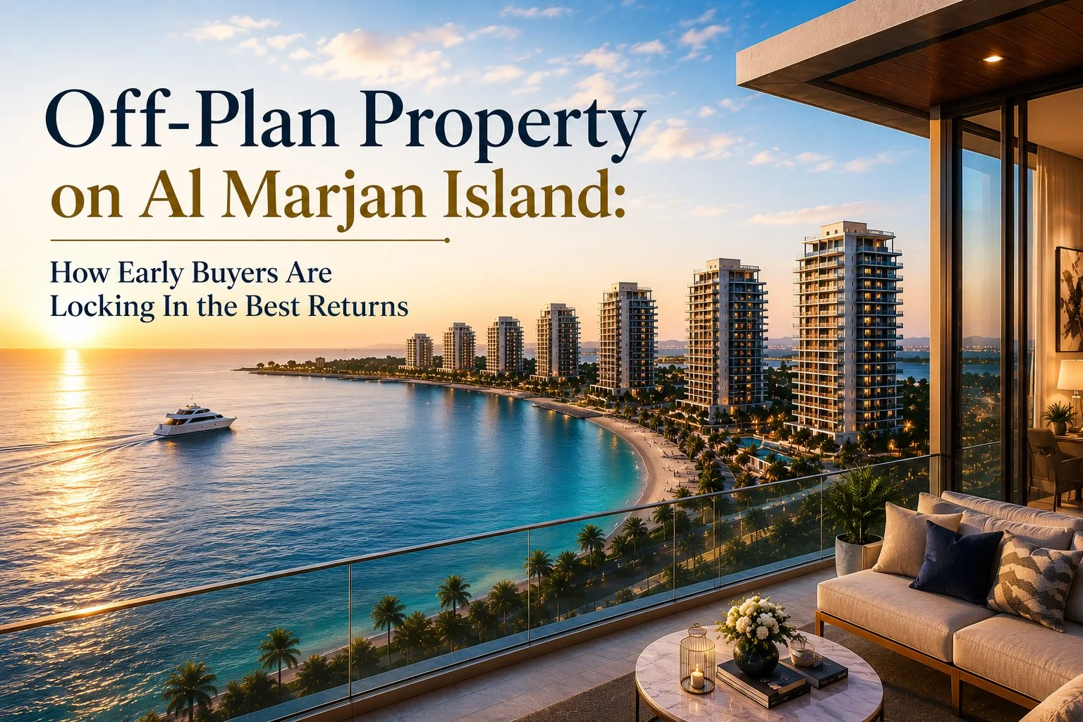 Off-Plan Property on Al Marjan Island How Early Buyers Are Locking In the Best Returns